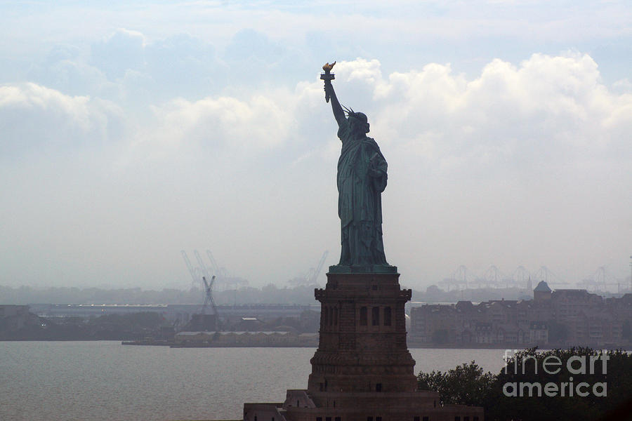 Lady Liberty Photograph by Steven Spak