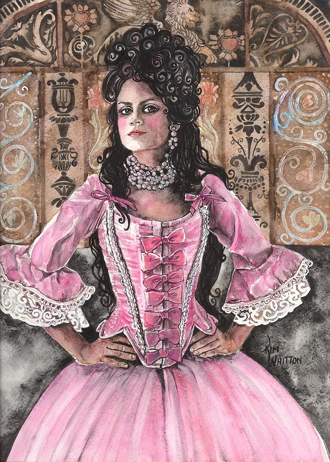 Lady Lorraine Painting by Kim Whitton