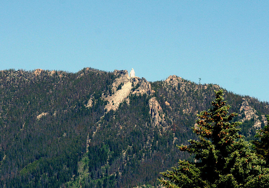 Lady of the Rockies Butte Montana Photograph by Larry Stolle | Fine Art ...