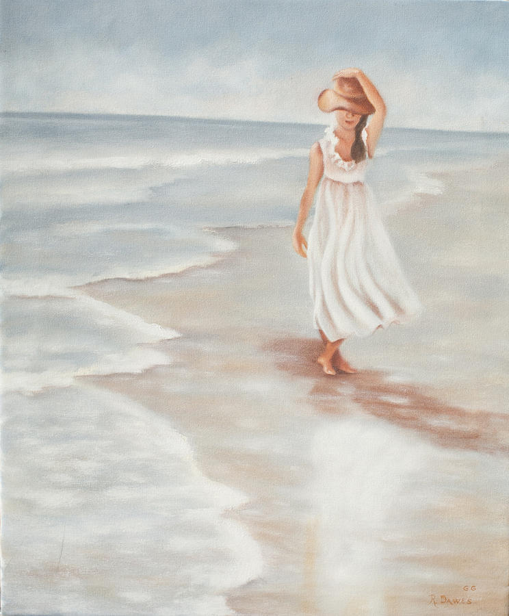 Lady on Beach Painting: A Comprehensive Guide to Techniques and Cultural Significance