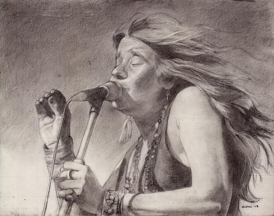 Lady Pearl Drawing by Glenn Daniels
