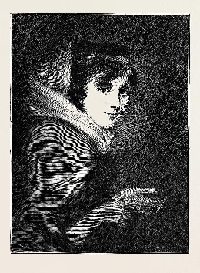 Lady Smith At The Age Of 16 Or 17, Died February 3 Drawing by English ...