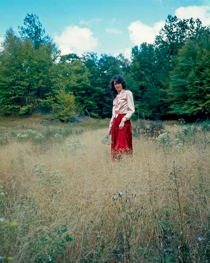 Jeannine In Grasses 2 Photograph