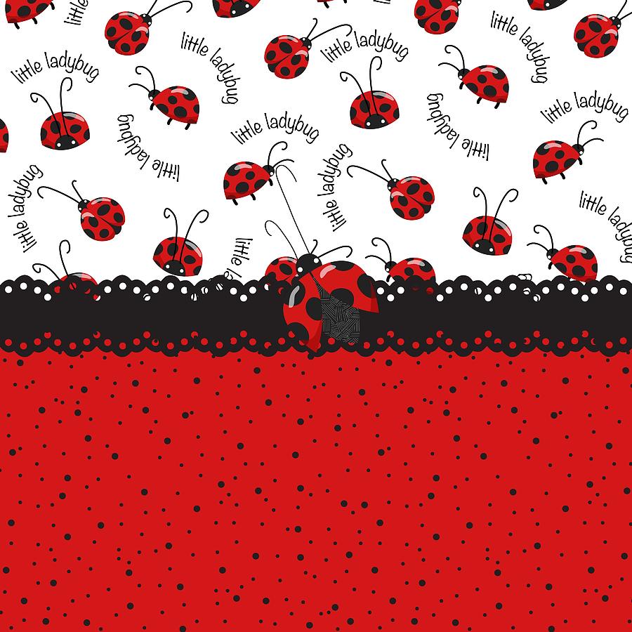 Insects Digital Art - Ladybugs Occasion by Debra  Miller