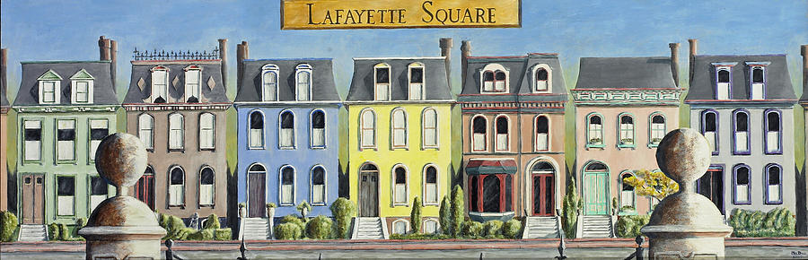 Lafayette Square Painting by Mr Dill