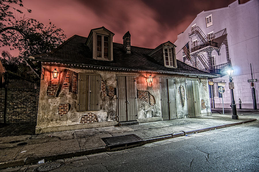Lafitte's Blacksmith Shop Photograph by Andy Crawford