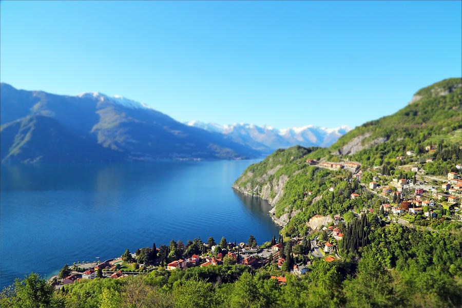 Lago di Como Italy  Photograph by Brooke T Ryan