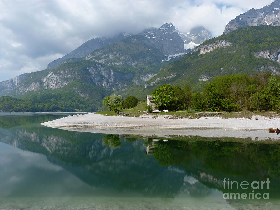 Lago di Molveno - Reflections Photograph by Phil Banks
