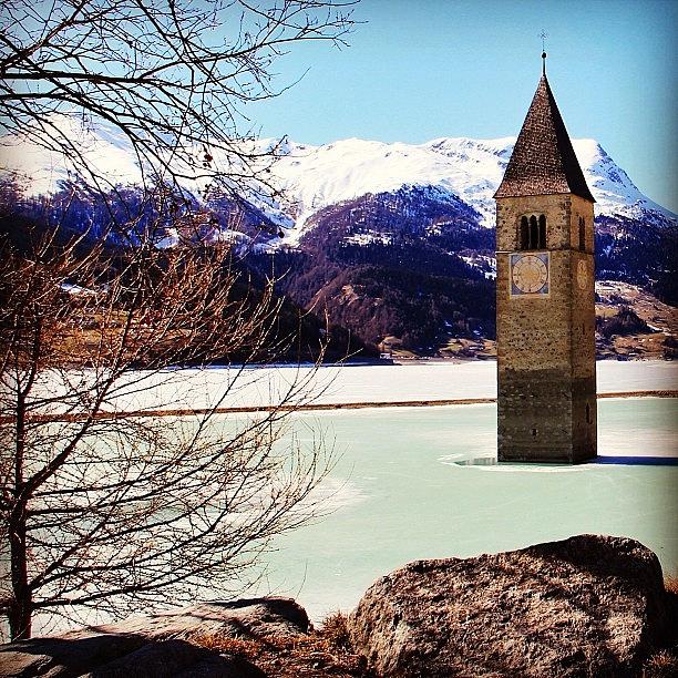 Lago Di Resia - Alto Adige Photograph by Luisa Azzolini