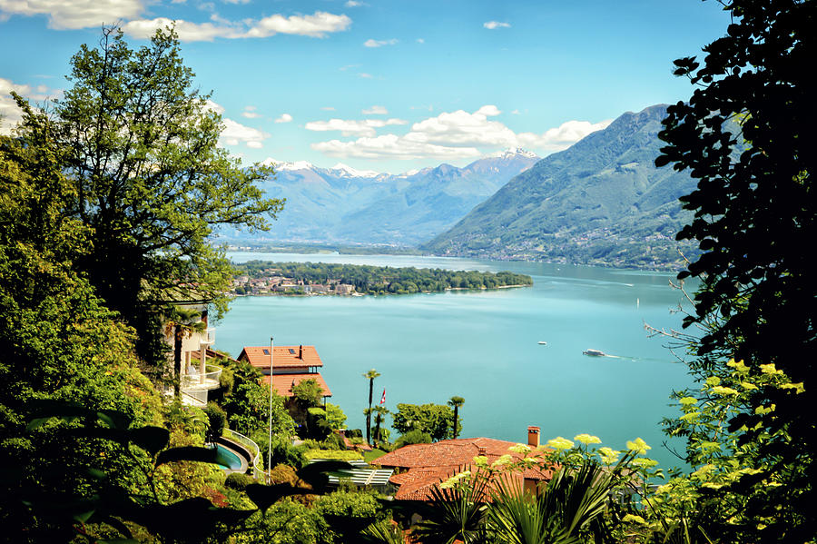 Lago Maggiore, Switzerland Photograph by Tatyana Diamantine