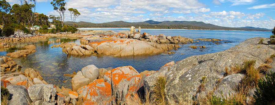 Lagoon Bay Of Fires Painting by Glen Johnson