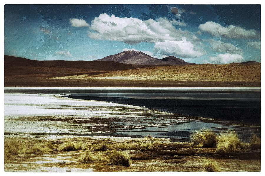 Vintage Photograph - Lagoon Grass Bolivia Vintage by For Ninety One Days