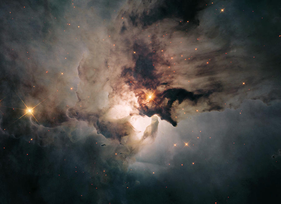 Lagoon Nebula, M8, Ngc 6523 Photograph by Science Source