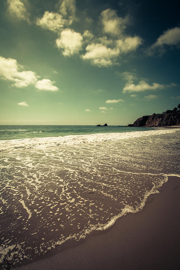 Laguna Beach in the morning Photograph by Sviatlana Kandybovich