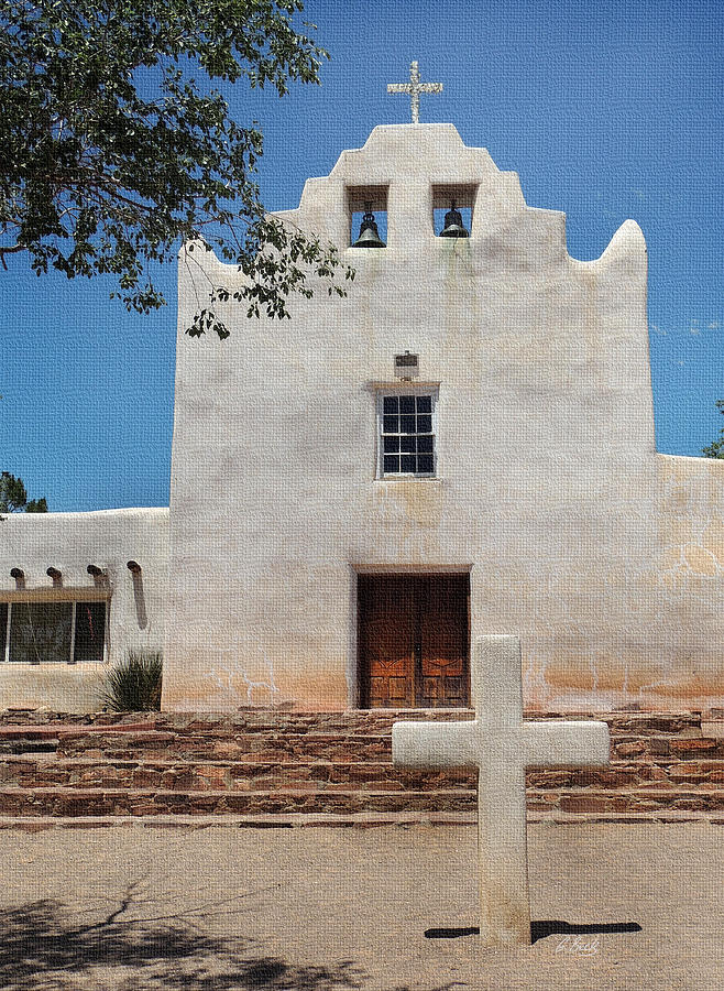 Laguna Mission New Mexico Photograph by Gordon Beck