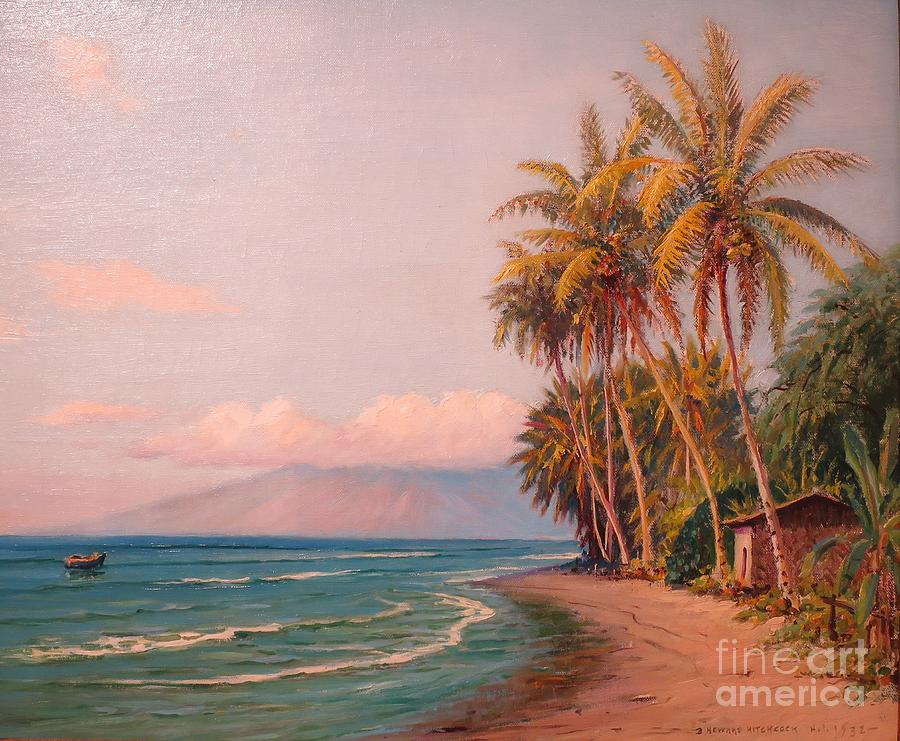 Lahaina Beach - West Maui #1 Painting by Thea Recuerdo