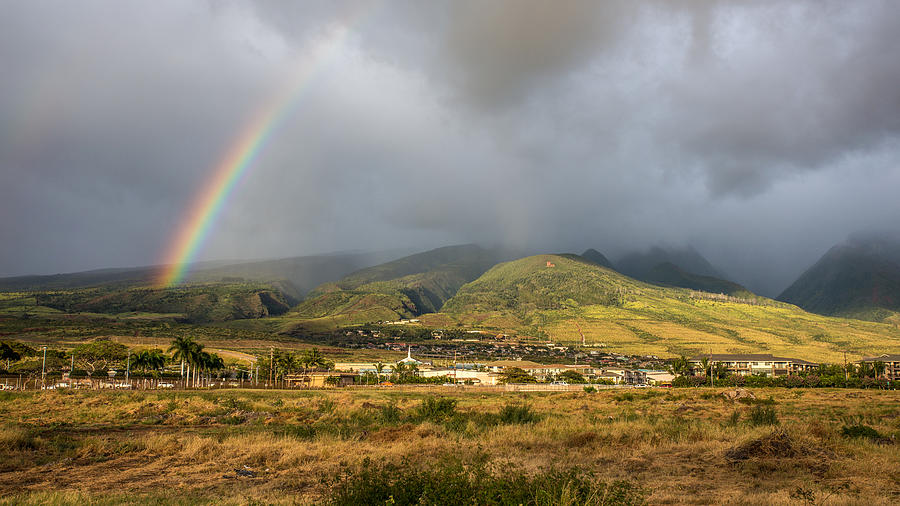 Lahaina Maui Rainbow Photograph by Pierre Leclerc Photography