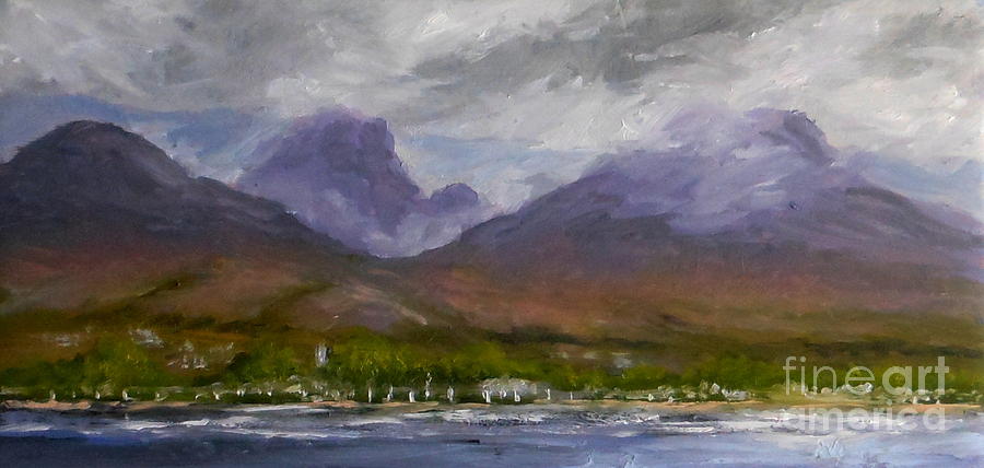 Lahaina Morning Painting by Fred Wilson