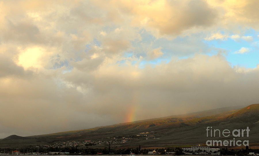Lahaina Rainbow Photograph by Fred Wilson