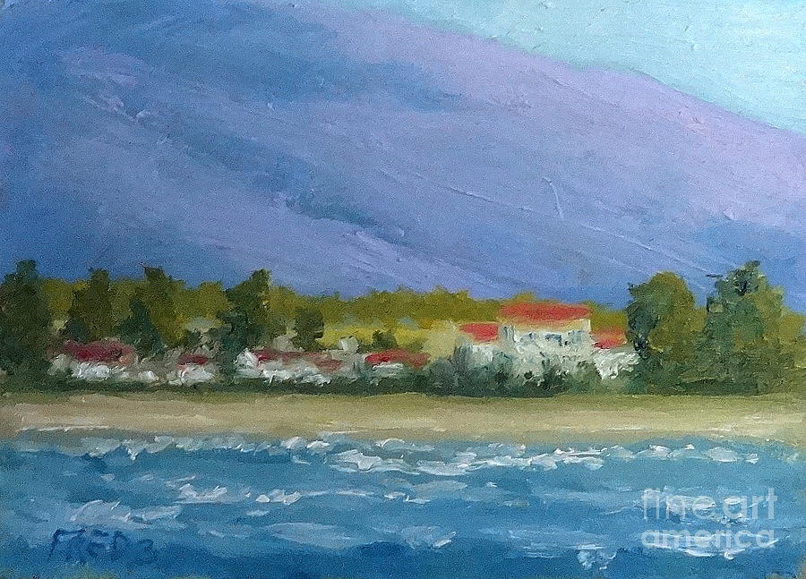 Lahaina Shore Painting by Fred Wilson