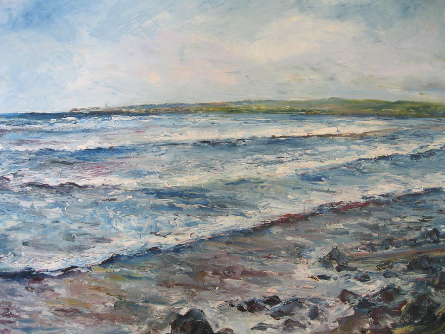 Lahinch Painting by Niamh Slack | Fine Art America