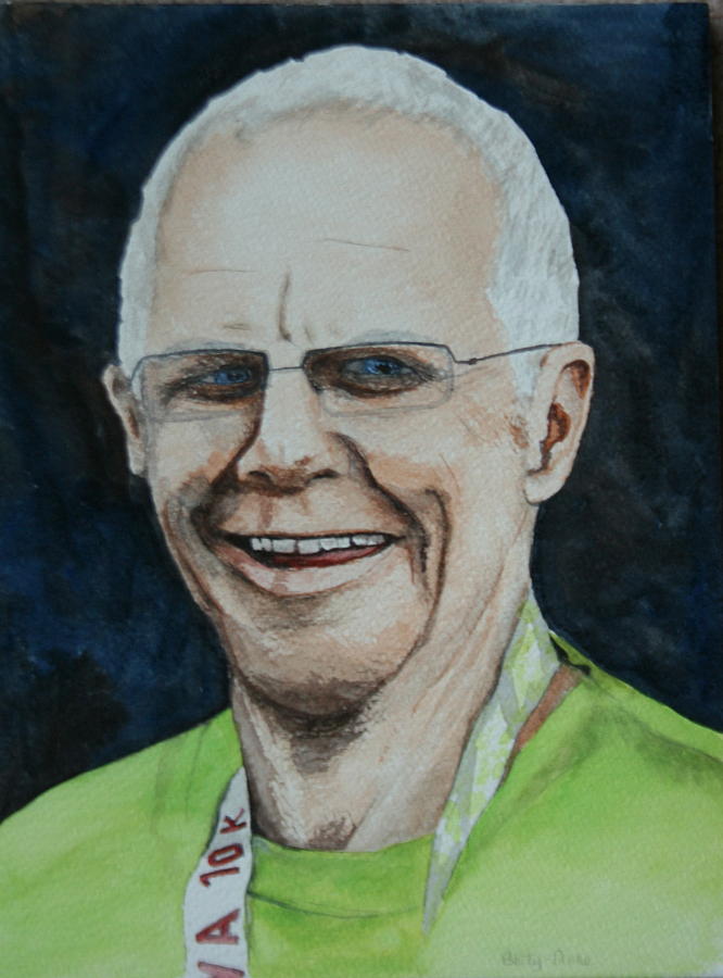 Laird Kenneth Douglas of Lochaber Painting by Betty-Anne McDonald