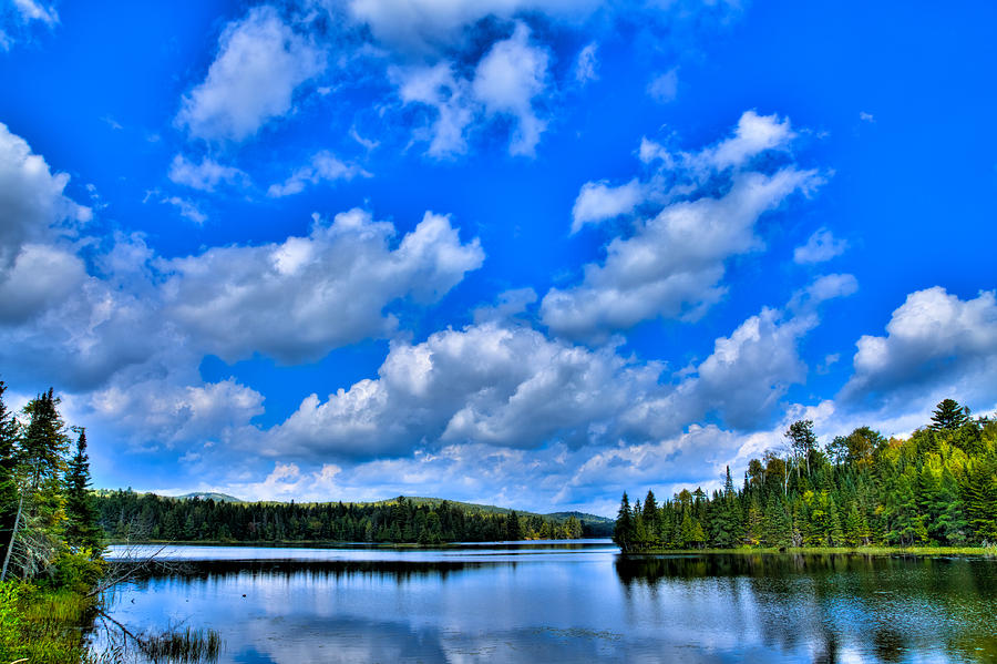 Lake Abanakee in the Adirondacks Photograph by David Patterson