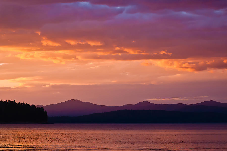 Lake Almanor Sunset 2 Photograph by Sherri Meyer