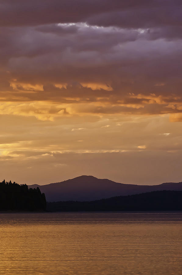 Lake Almanor Sunset Photograph by Sherri Meyer