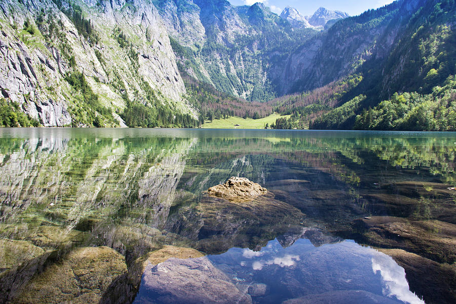 Lake And Mountain Photograph by Hollyfotoflash