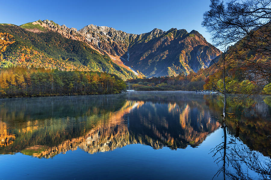 Lake And Mountains, Japan Photograph by Yustinus