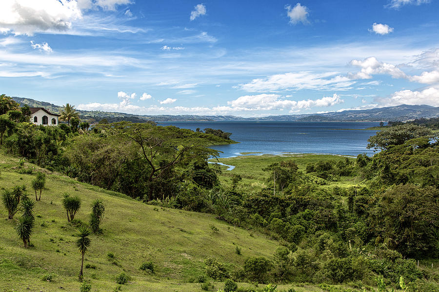 Jungle Photograph - Lake Arenal View in Costa Rica by Andres Leon