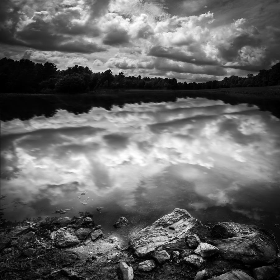Lake Auburn Twilight Photograph by Bob Orsillo