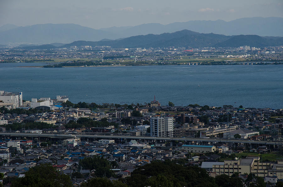 Lake Biwa, Hieizan, Shiga Photograph by Kaoru Hayashi