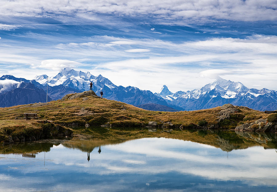 Lake Blausee - Blue Lake - Switzerland Photograph by Matthias Hauser