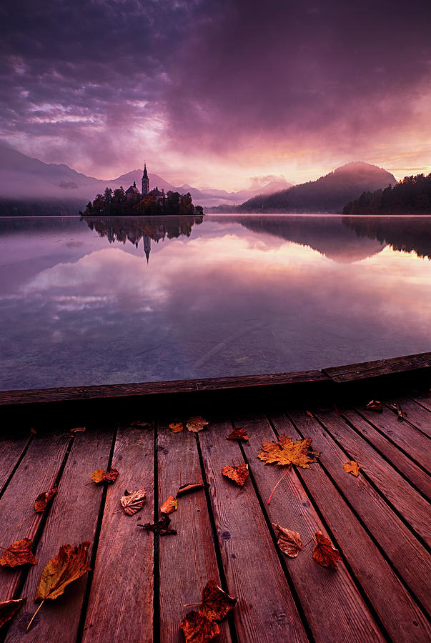 Lake Bled Walk Photograph by Alex Baxter