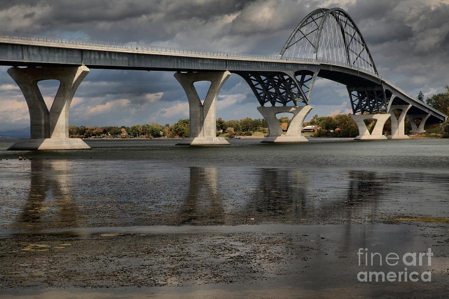Lake Champlain Bridge Photograph by Adam Jewell