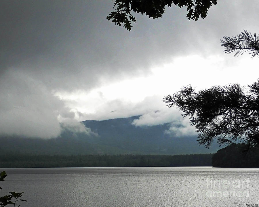 Lake Chocuro New Hampshire Stormy Afternoon Photograph by Lizi Beard-Ward