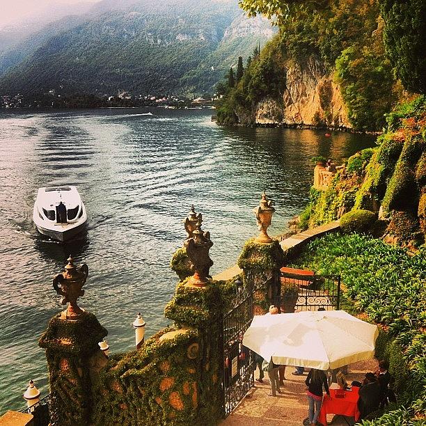 Lake Como Photograph by Julia Middleton