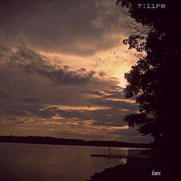 Sunset Photograph - Lake Crabtree In The Evening_2 by Ka Os