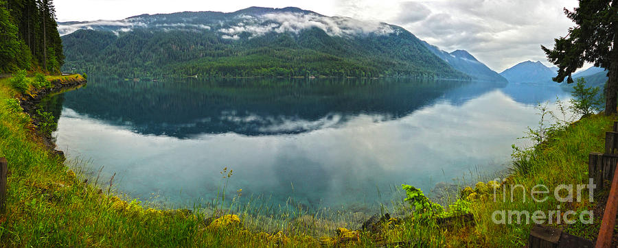 Fork Photograph - Lake Crescent - Washington - 03 by Gregory Dyer