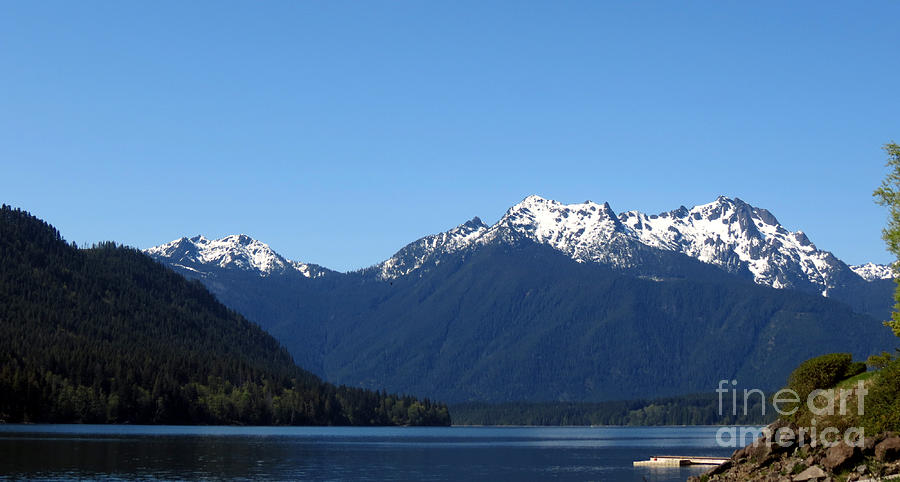 Lake Cushman - Olympic National Forest Photograph by Gayle Swigart