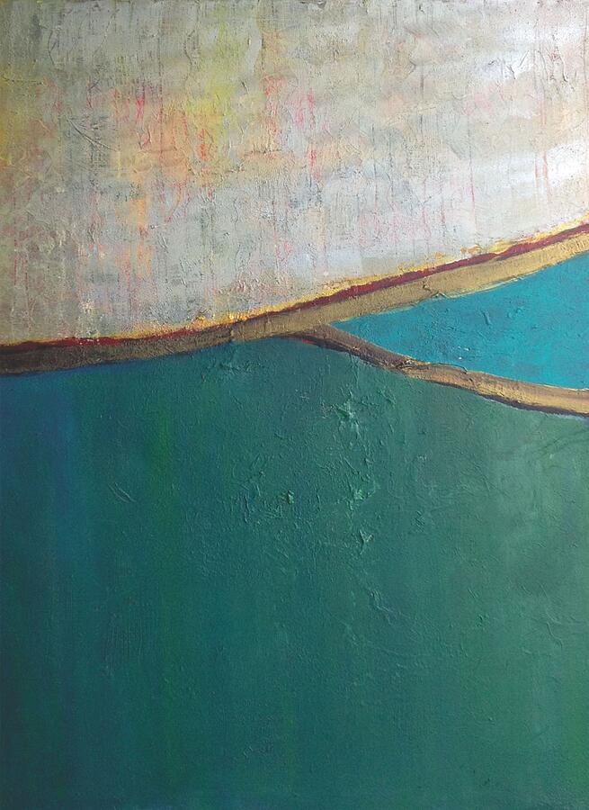 Lake Painting by Dennis Ellman