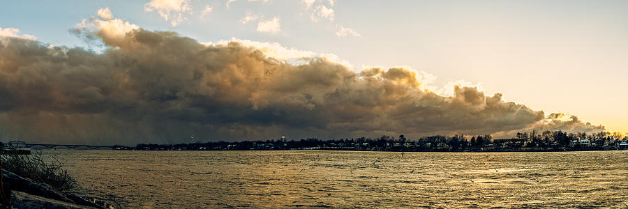 Lake effect front Photograph by Chris Bordeleau