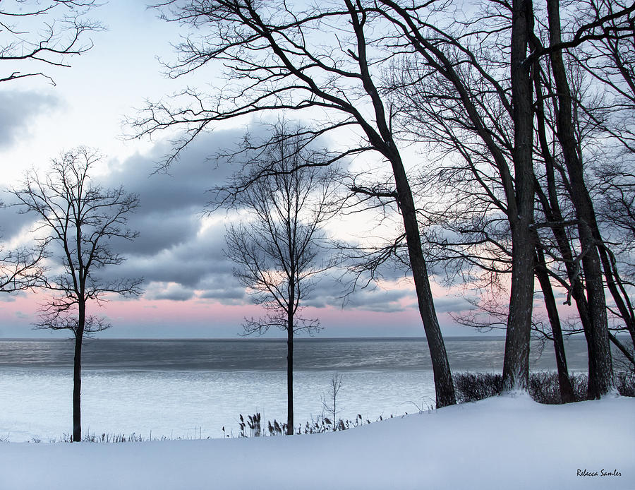 Lake Erie Sunrise Photograph by Rebecca Samler