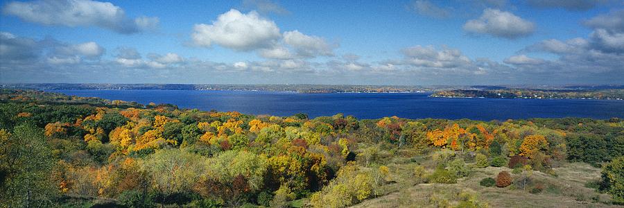 Autumn Photograph - Majestic - Lake Geneva Wisconsin by Bruce Thompson Autumn Photograph - Majestic - Lake Geneva Wisconsin by Bruce Thompson