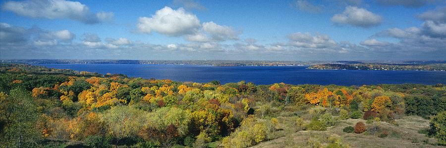 Fall Photograph - Majestic - Lake Geneva Wisconsin by Bruce Thompson