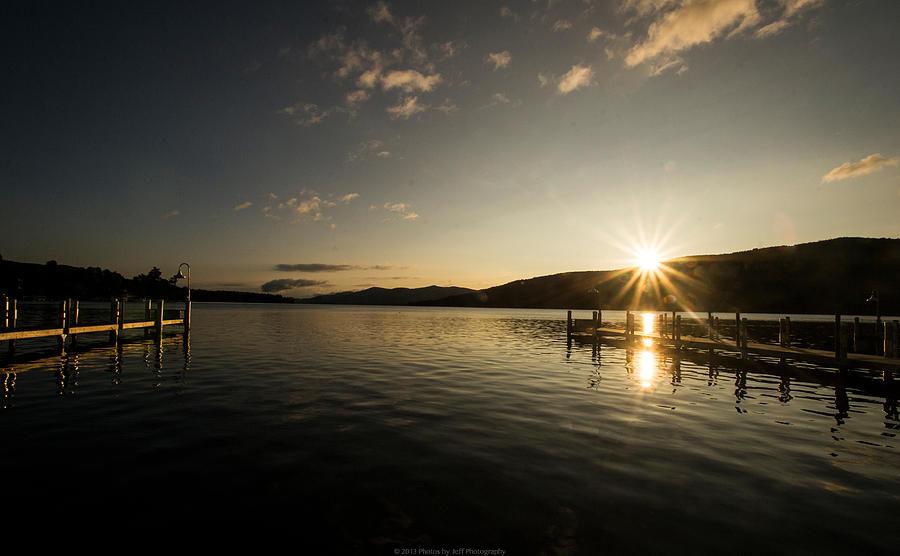 Summer Photograph - Lake George by Jeff Oates