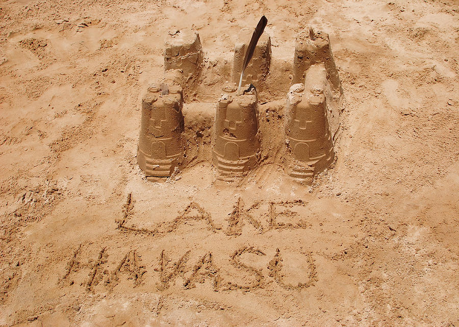 Lake Havasu Sand Sculpture Photograph by Cathy Anderson