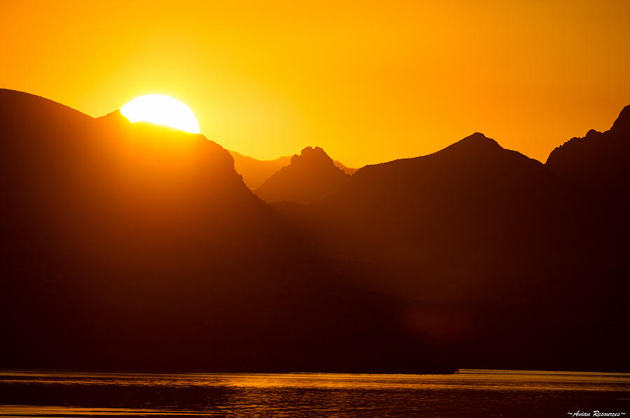 Lake Havasu Sunrise 2 Photograph by Avian Resources